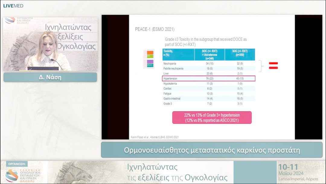 39 Δ. Νάση - Ορμονοευαίσθητος μεταστατικός καρκίνος προστάτη 