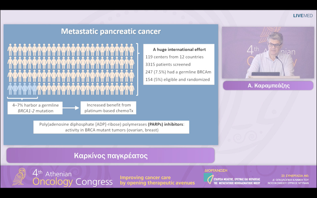 42Α. Kαραμπεάζης - Καρκίνος παγκρέατος