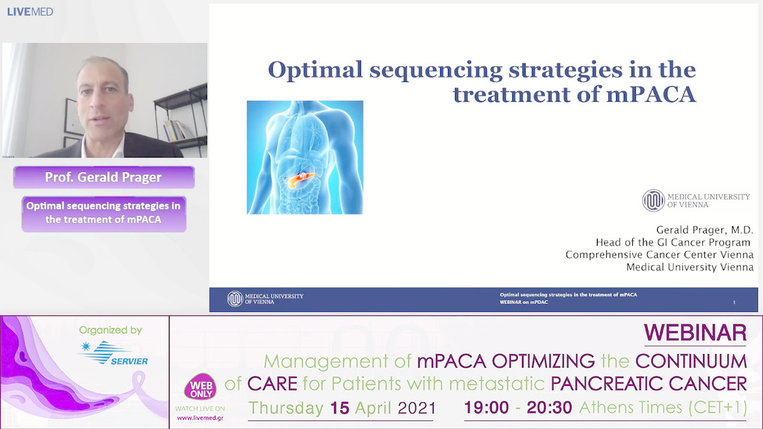 03 Prof. Gerald Prager - Optimal sequencing strategies in the treatment of mPACA