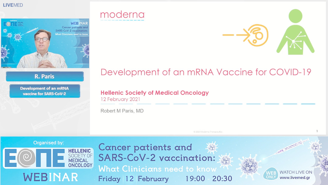 02 R. Paris - Development of an mRNA vaccine for SARS-CoV-2 