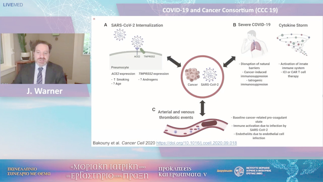 79 J. Warner - COVID-19 and Cancer Consortium (CCC 19)