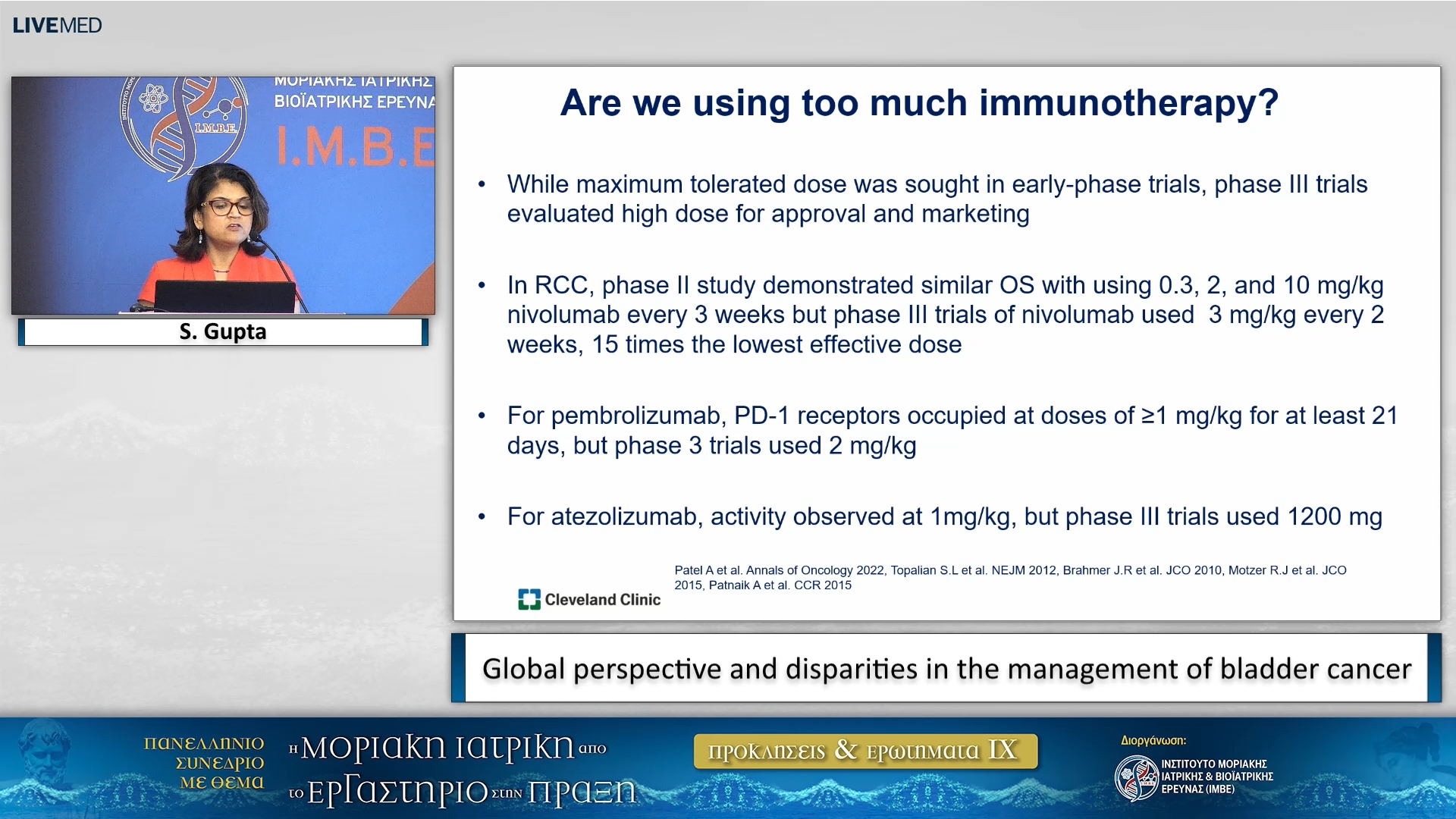 83 S. Gupta  - Global perspective and disparities in the management of bladder cancer