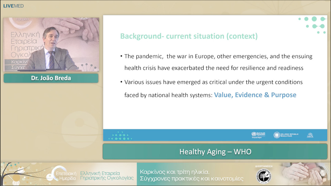 18 Dr. João Breda - Healthy Aging – WHO 