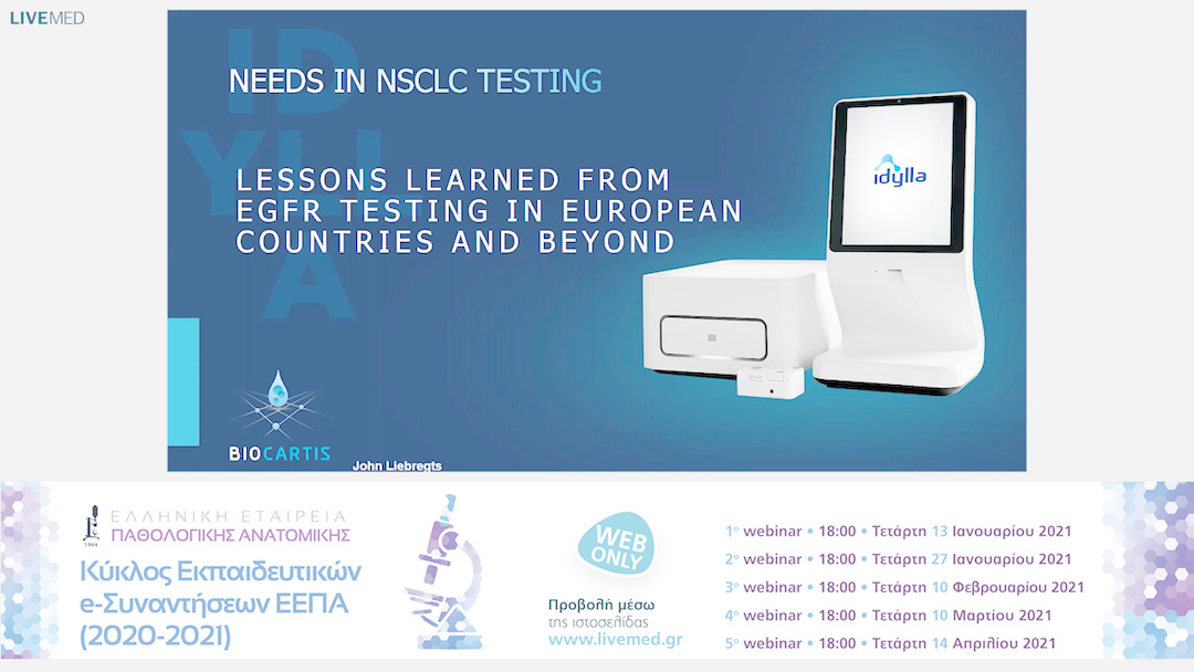 04 J. Liebregts - Lessons learned from EGFR testing in European countries and beyond. 