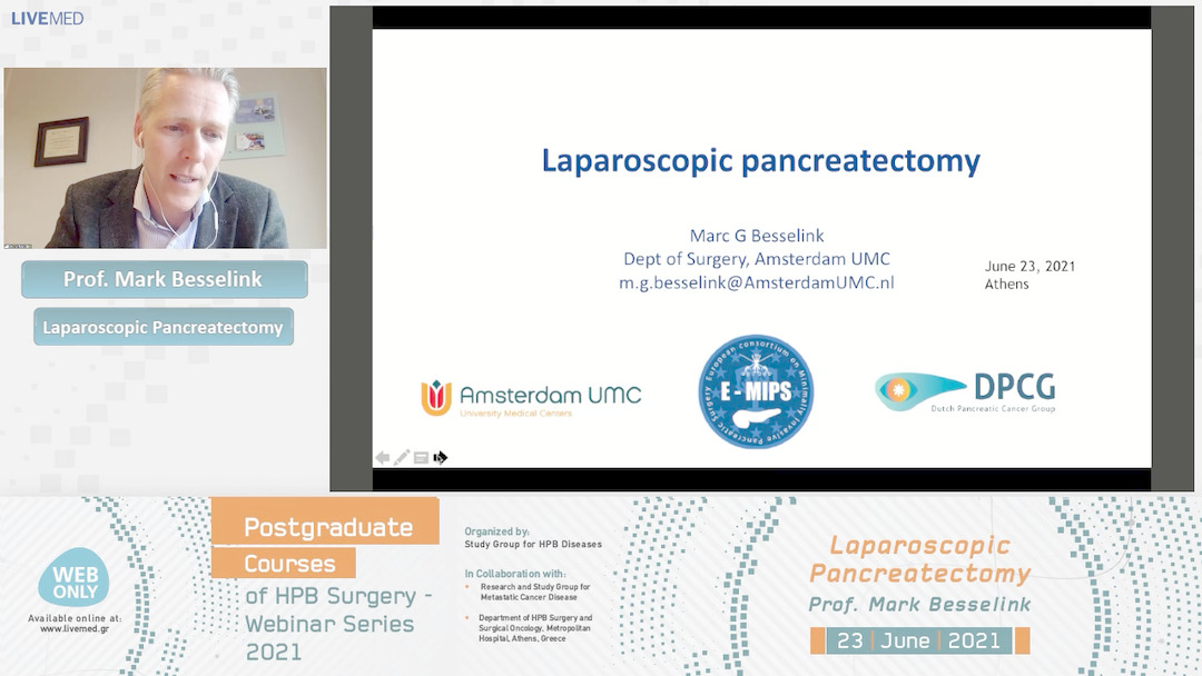 01 Prof. Mark Besselink - Laparoscopic Pancreatectomy