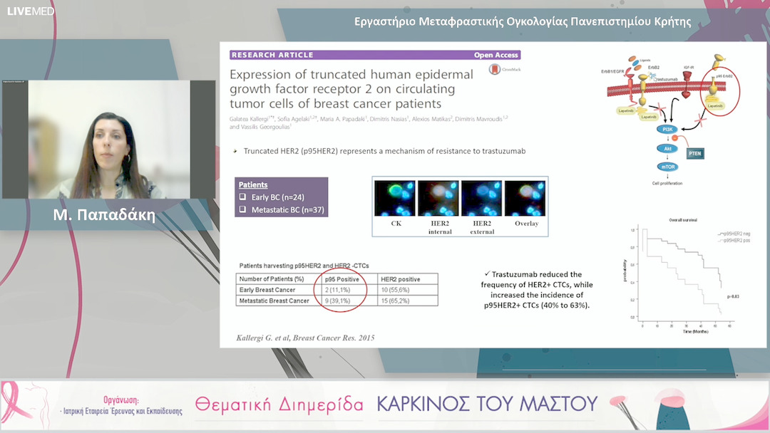 13 Μ. Παπαδάκη - Εργαστήριο Μεταφραστικής Ογκολογίας Πανεπιστημίου Κρήτης 