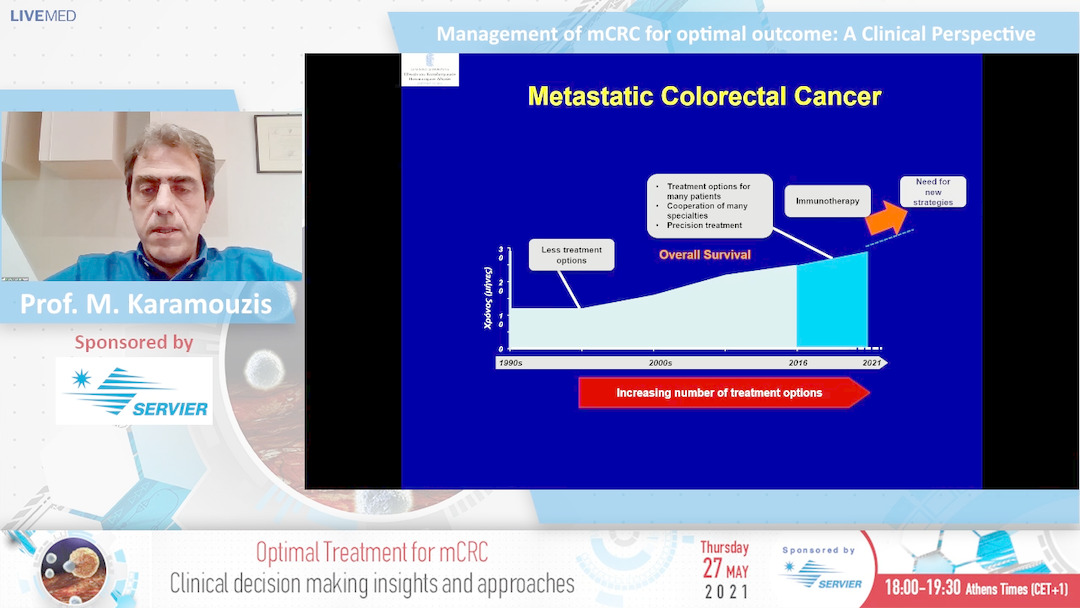 02 Prof. M. Karamouzis - Management of mCRC for optimal outcome: A Clinical Perspective 