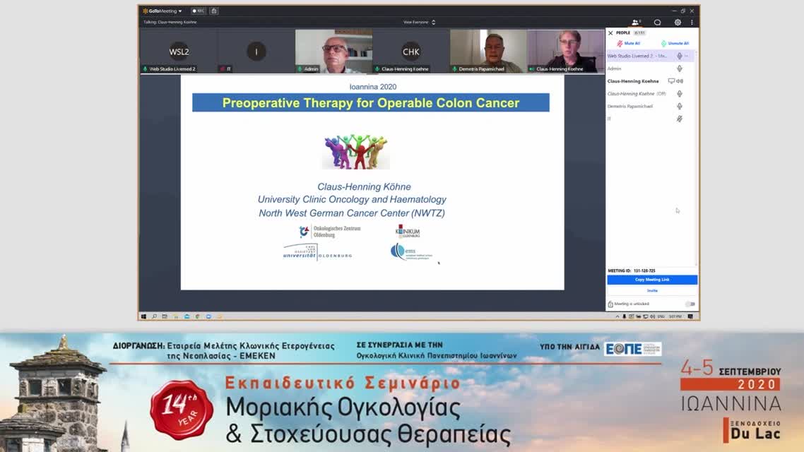 45 H. Koehne - Preoperative therapy for operable colon cancer