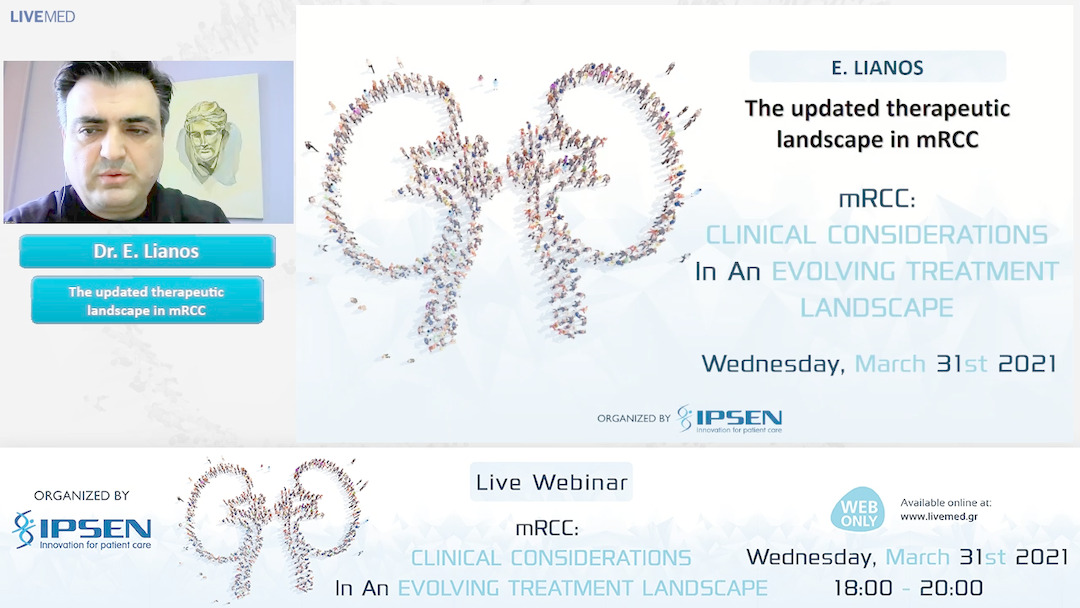 01 Dr. E. Lianos - The updated therapeutic landscape in mRCC